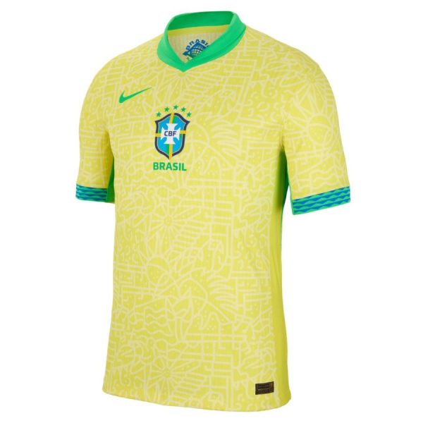 Brazil 2024 Stadium Home Jersey Player Edition