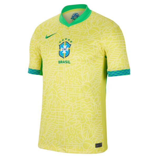 Brazil 2024 Stadium Home Jersey