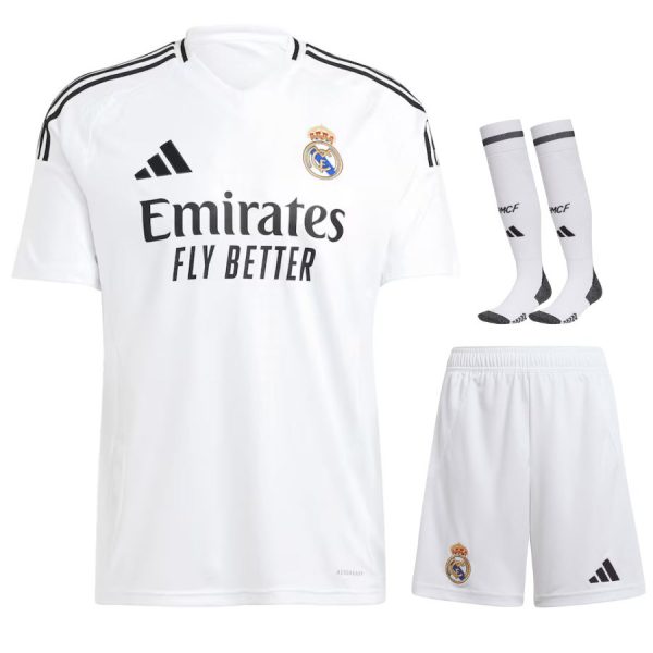 Real Madrid Home Jersey 24/25 Kids - White