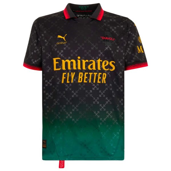 AC Milan 2024/25 co-branded jersey black - Player edition
