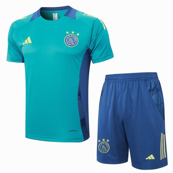 Ajax Short Sleeve Training Tracksuit 2024 Green