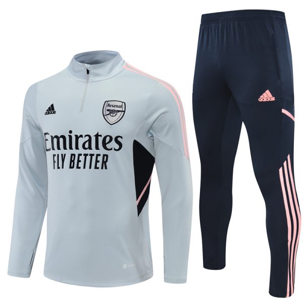 Arsenal Training Kit 2022/23 Light Grey