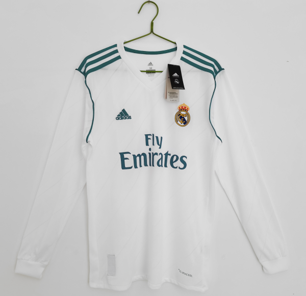 Real Madrid home long sleeves 2017/18 season