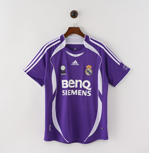 Real Madrid second away jersey 2006-07 season