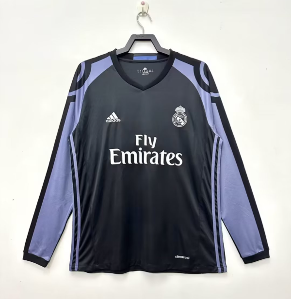 Real Madrid Away Long Sleeve Jersey 2016/17