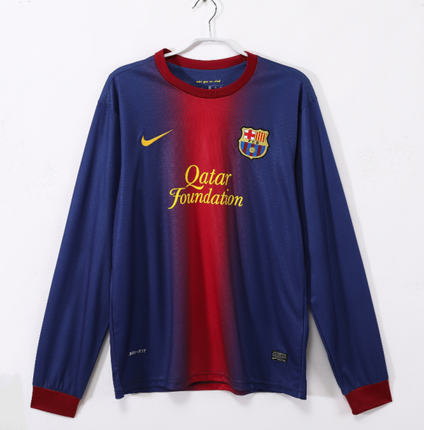 FC Barcelona Home Long Sleeve Jersey 2012/13