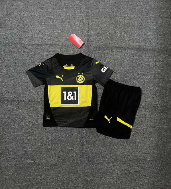BVB Dortmund 24/25 Away Jersey - Kids