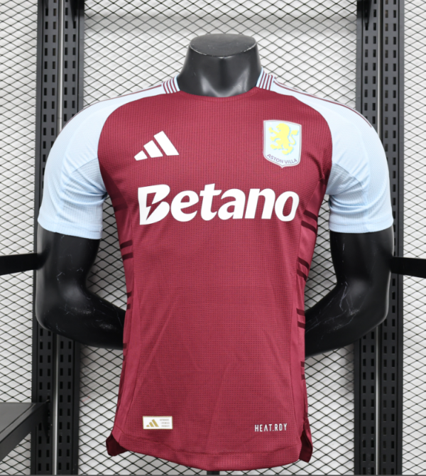 Aston Villa Adidas Home Shirt 2024-25 - Player Edition