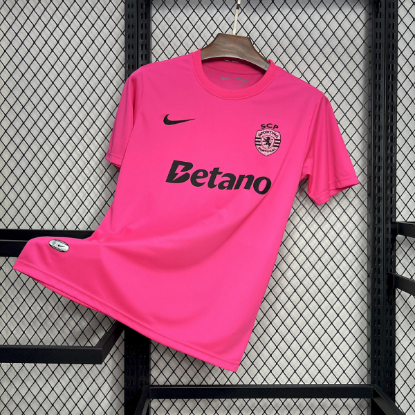 Sporting CP Pink October 24/25 Shirt