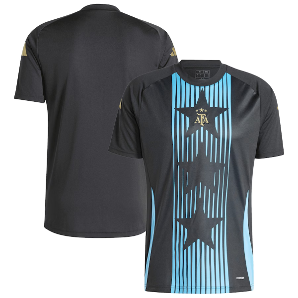 Argentina adidas Pre Match Shirt - Black