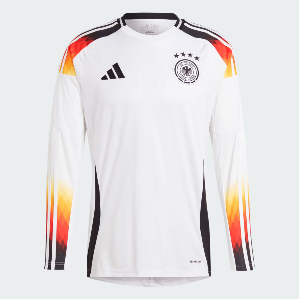 Germany 24 Long Sleeve Home Jersey
