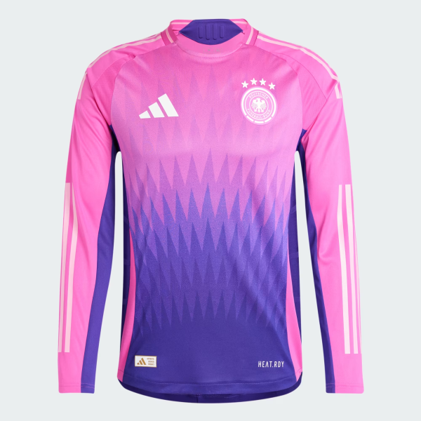 Germany 24 Long Sleeve Away Jersey Player Edition