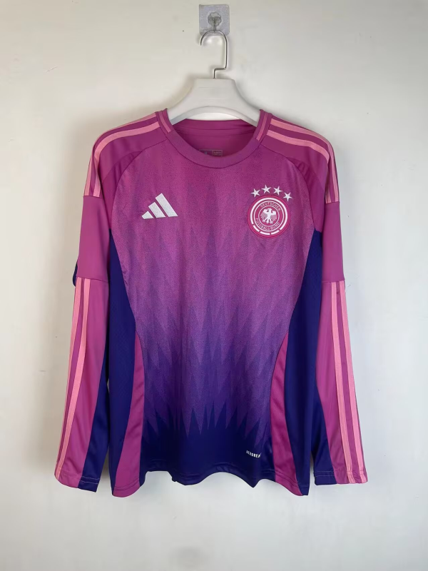 Germany 24 Long Sleeve Away Jersey