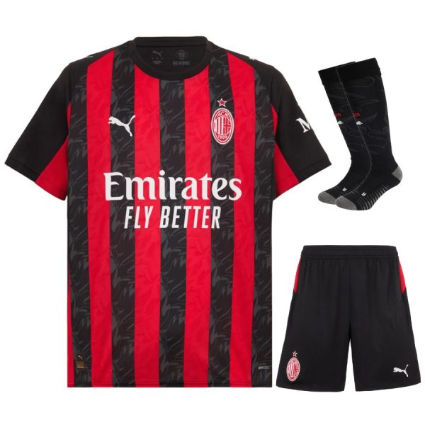 AC MILAN HOME 2025/26 KIDS' JERSEY