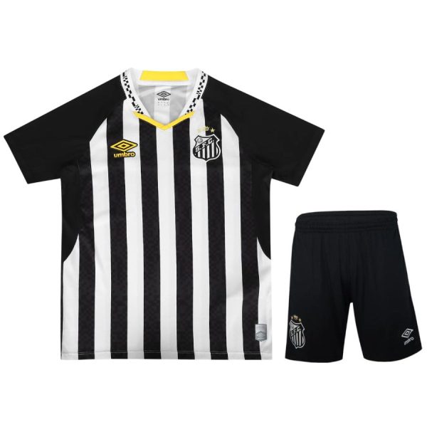 Santos 2025/26 Away Kids Kit Jersey