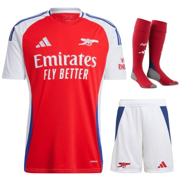 Arsenal adidas Kids 24/25 Home Jersey