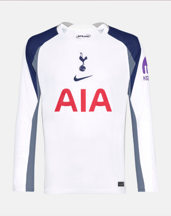 Mens Long Sleeved Tottenham Hotspur Home Player Edition Shirt
