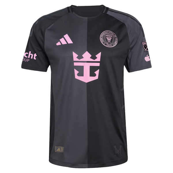 Men's Inter Miami CF adidas Black 2025 Player Edition Jersey