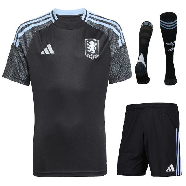 Aston Villa adidas Away Shirt 2025-26 - Kids