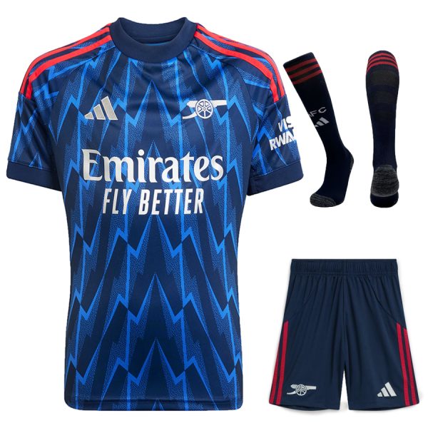 Arsenal adidas Kids 25/26 Away Shirt