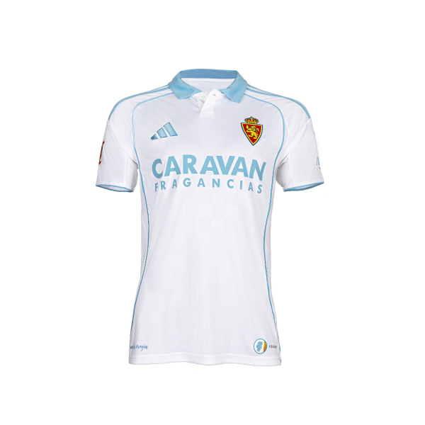 Real Zaragoza 25-26 season home jersey