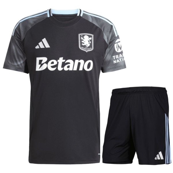 Aston Villa adidas Away Shirt 2025-26 - Kids