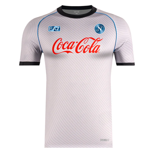 SSC Napoli White/Silver Training Jersey 2025/2026