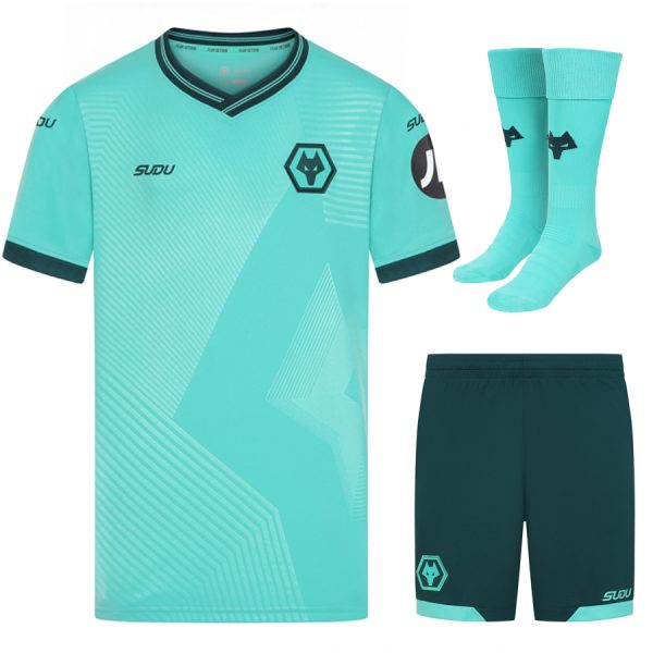 2025-26 Wolves Away Shirt - Kids