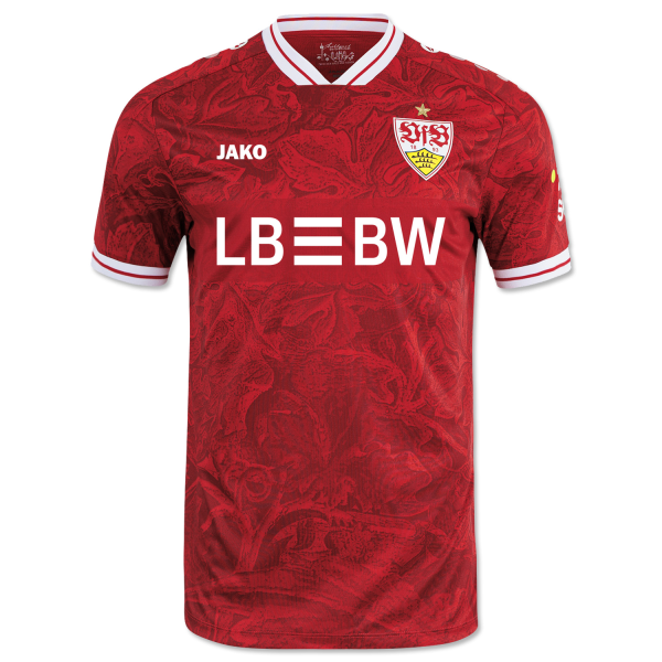 VFB Stuttgart away jersey red 25/26