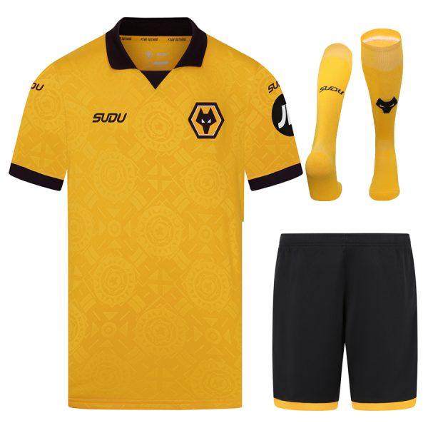2025-26 Wolves Home Shirt - Kids
