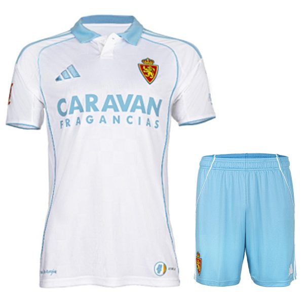 Real Zaragoza 25-26 Home Jersey Kids