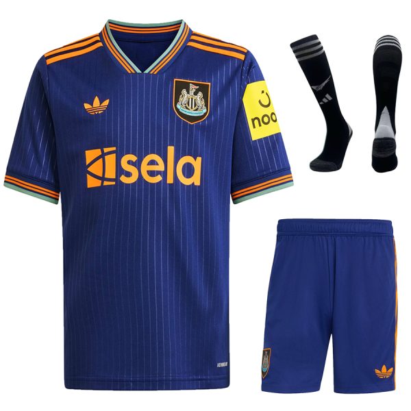 Newcastle United adidas Kids' 25/26 Third Shirt