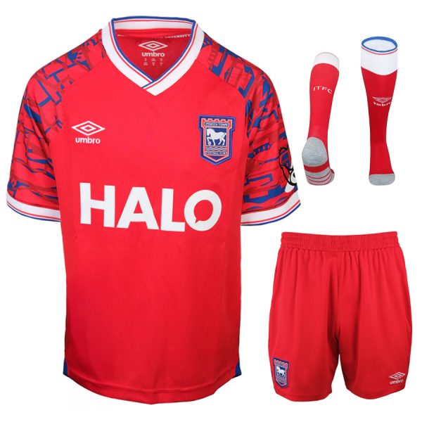 Ipswich Town 2025/26 Kids Away Shirt