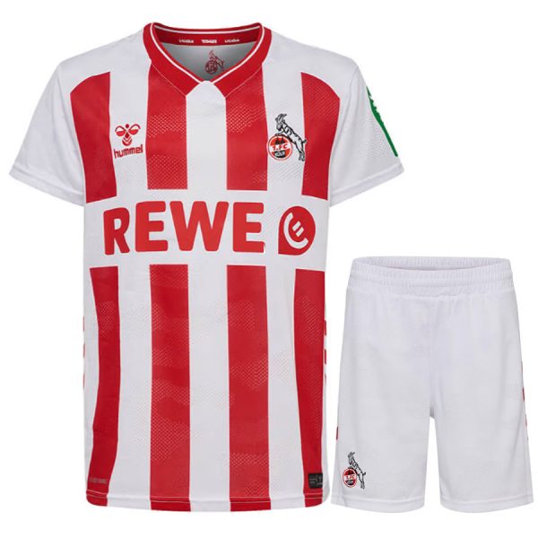 FC KÖln 2025/26 Kids Home Jersey