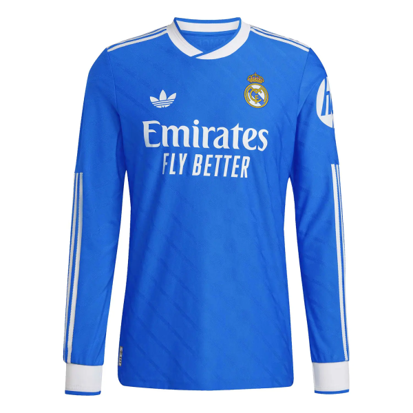 Real Madrid 25/26 Long Sleeve Third Jersey Player Edition