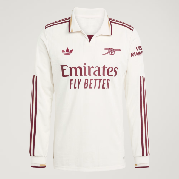 Arsenal adidas 25/26 Long Sleeved Third Shirt - Player Edition