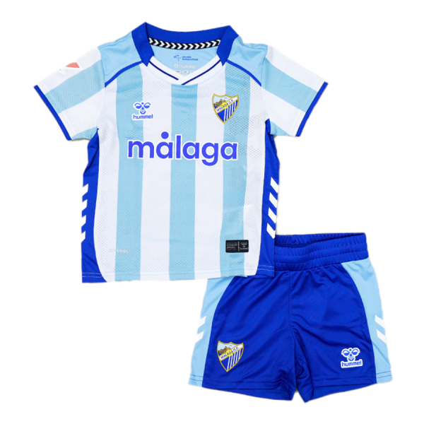 Málaga CF Home Jersey 2025/26 Kids