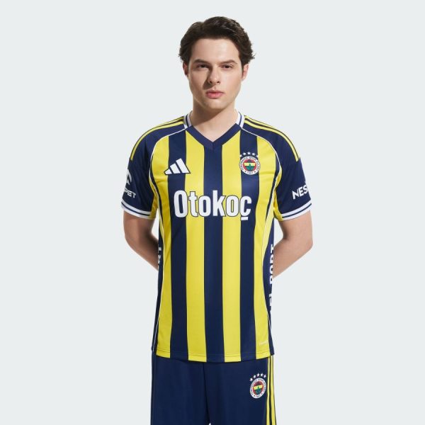 Fenerbahce Home 2025/26 Striped Jersey