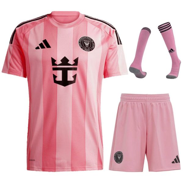 Inter Miami CF adidas Light Pink 2025 Euforia Kids Jersey