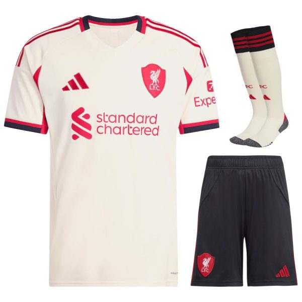 LFC adidas Kids 25/26 Away Kit
