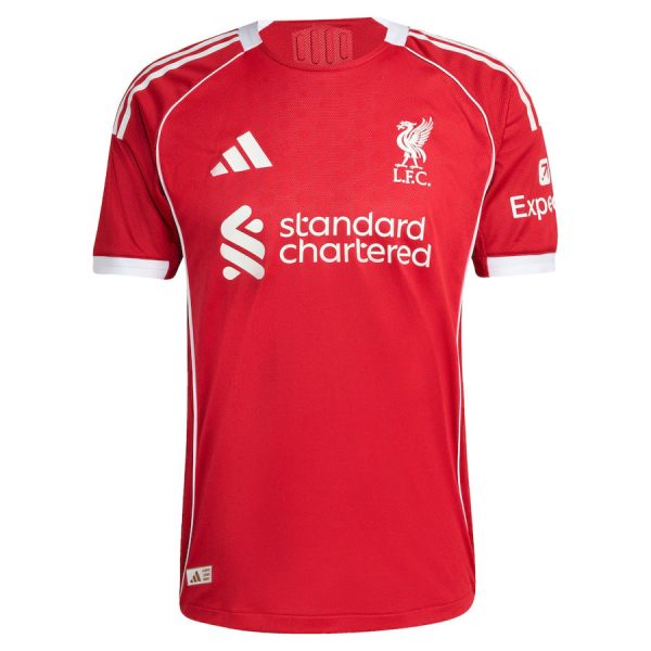 LFC adidas Mens 25/26 Home Jersey - Player Edition