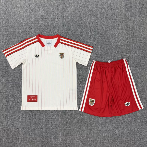 SL Benfica 2025–2026 Retro Jersey for Kids