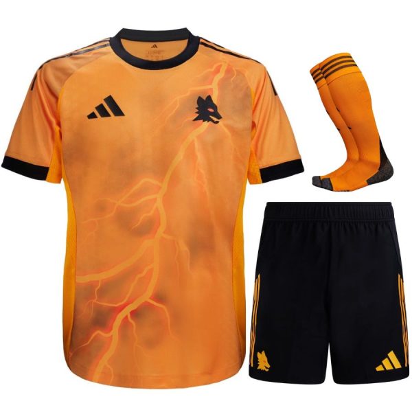 AS Roma 2025/26 Away Kids