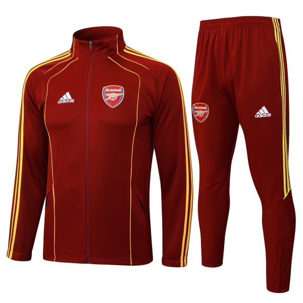 Kids Arsenal adidas 25/26 Burgundy Tracksuit Set