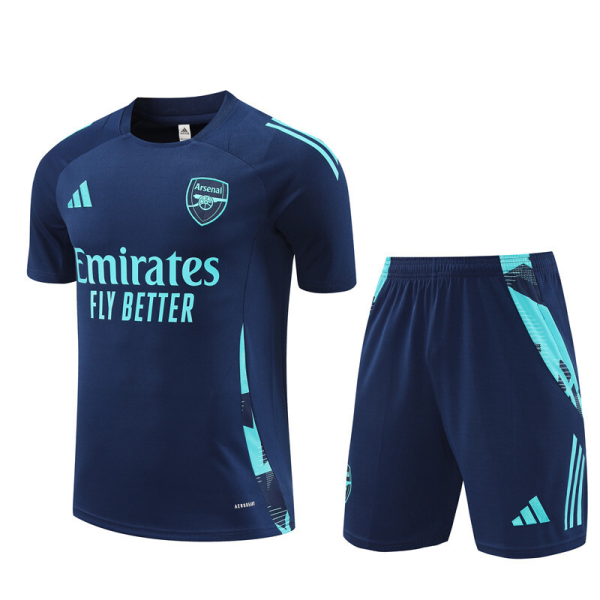 24/25 Arsenal Short Sleeve Training Jersey Royal Blue