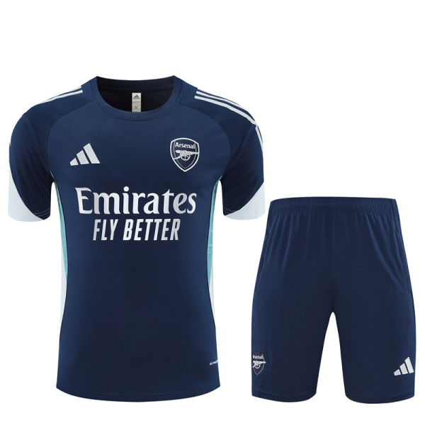 25/26 Arsenal Kids Short Sleeve Training Jersey Royal Blue
