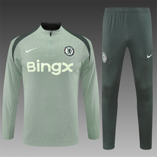 Chelsea Nike Strike Drill Training Set 25/26 Light Green - Kids