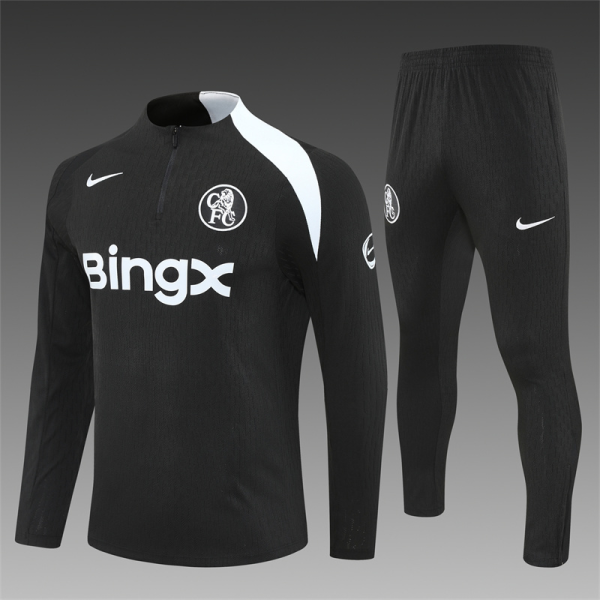 25/26 Chelsea Nike T90 Training Set - Black - Kids