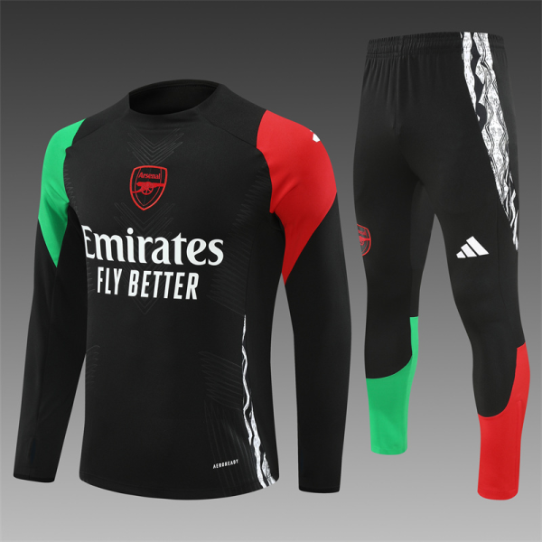 24/25 Arsenal Kids Training Jersey Player Edition Black