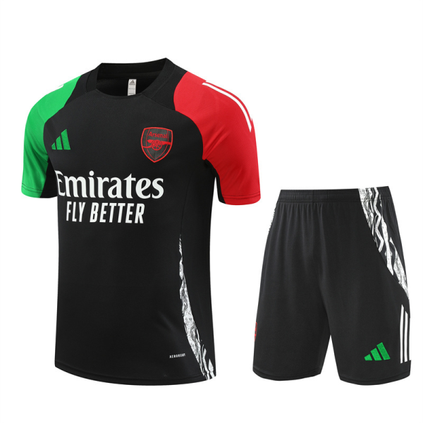 24/25 Arsenal Short Sleeve Training Jersey Black